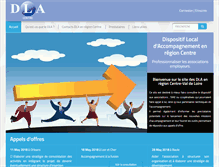 Tablet Screenshot of dla-centre.org